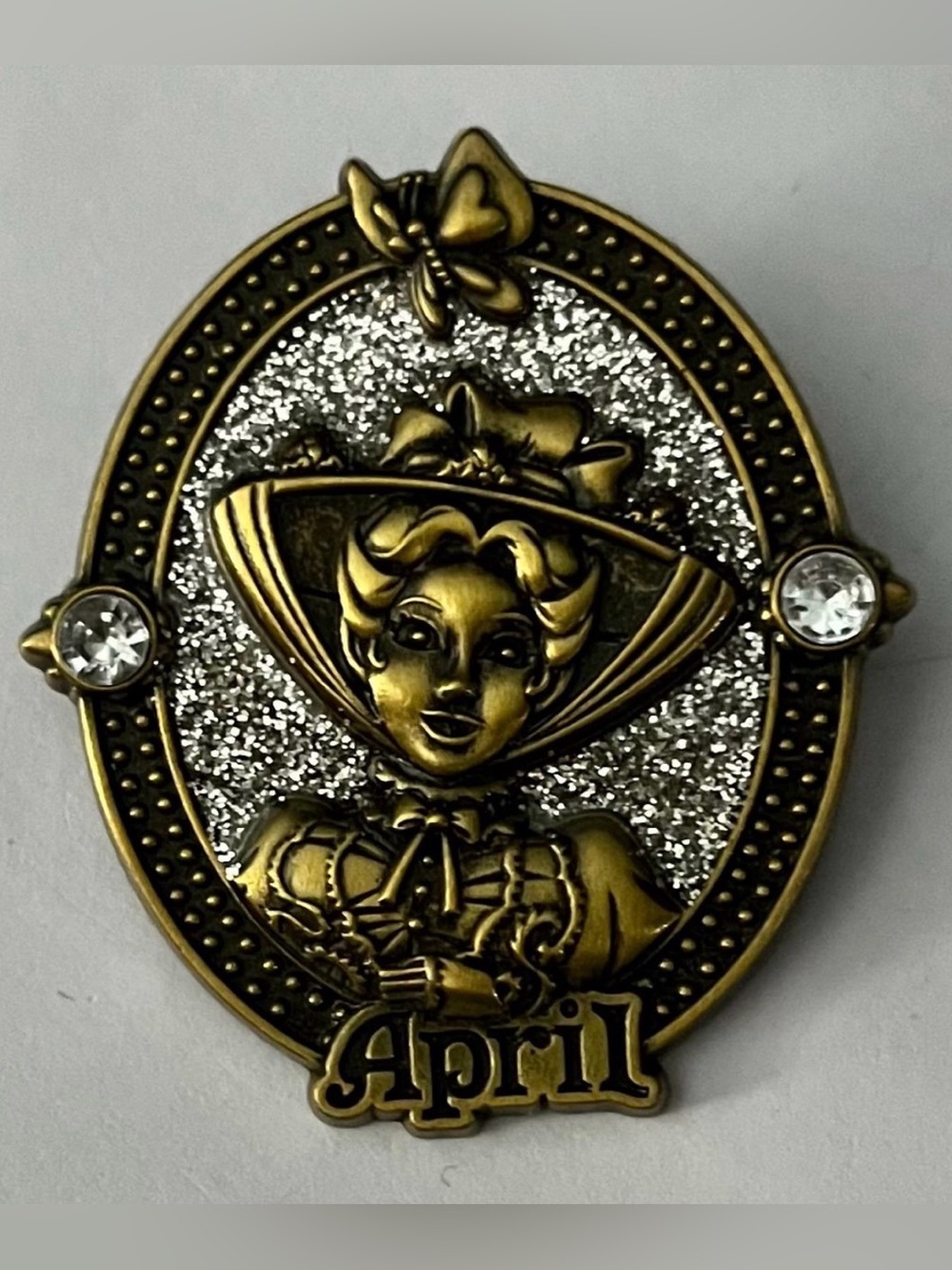 Disney April Birthstone Diamonds Mary Poppins Framed Limited Release Pin